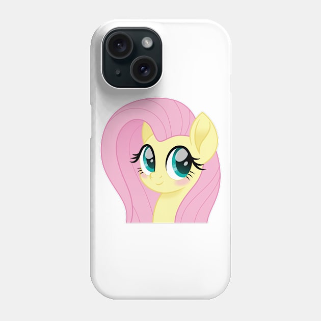 Fluttershy portrait Phone Case by CloudyGlow