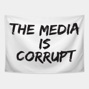 The Media Is Corrupt Trump Speech Fake News Tapestry