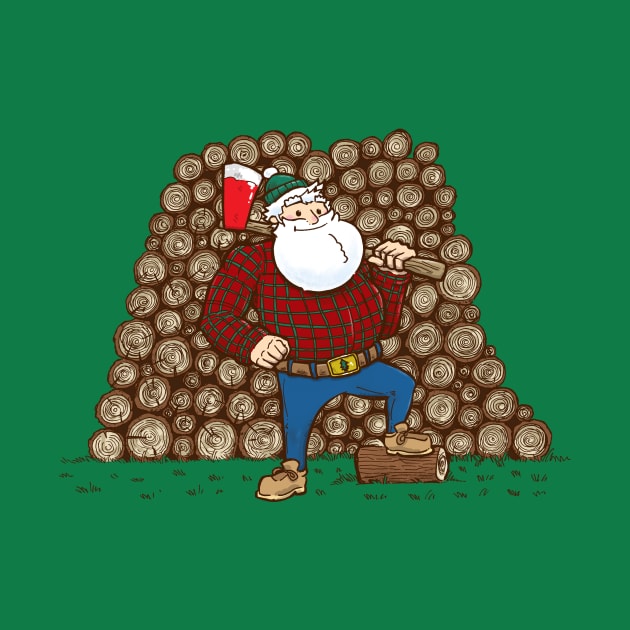 Lumberjack Santa by nickv47