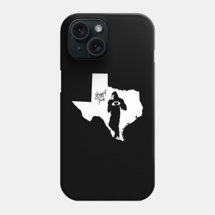 Bigfoot Texas State Map Phone Case