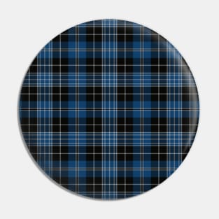 Clergy Blue Plaid Tartan Scottish Pin