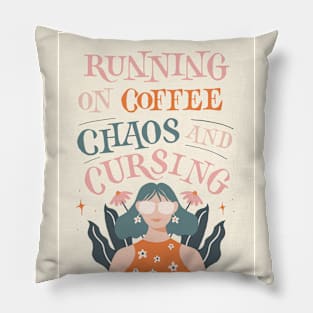 Running on coffee Pillow