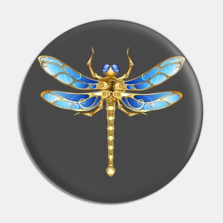 Mechanical Dragonfly ( Steampunk insect ) Pin