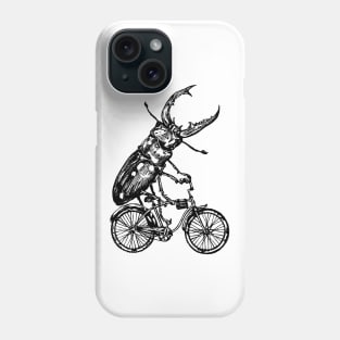 SEEMBO Beetle Cycling Bicycle Cyclist Bicycling Biking Biker Phone Case