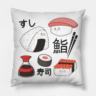 Cute Kawaii Sushi Pillow