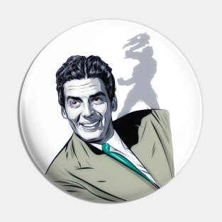 Victor Mature - An illustration by Paul Cemmick Pin