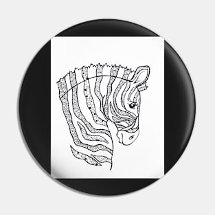 Zen Zebra Pin