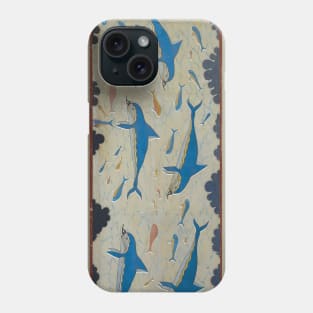 Dolphin Fresco of Knossos Phone Case