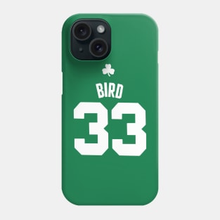 Larry Bird // Vintage Number Basketball Phone Case