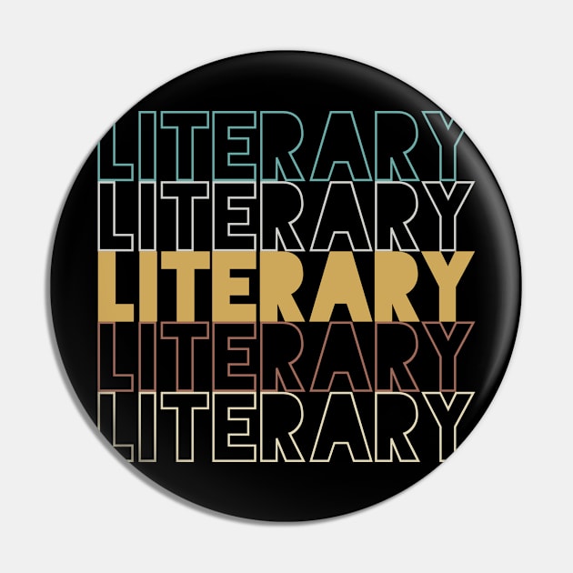 Literary Pin by Hank Hill