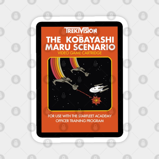 kobayashi maru video game Magnet by joefixit2