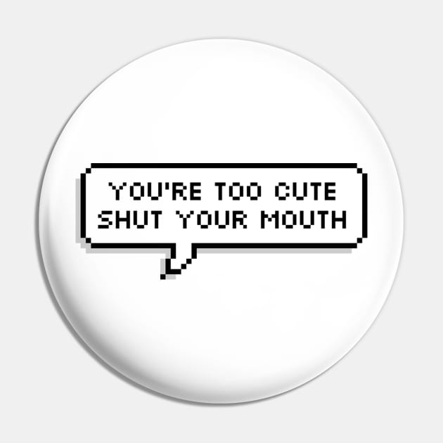 You're too cute Pin by ZeroKara