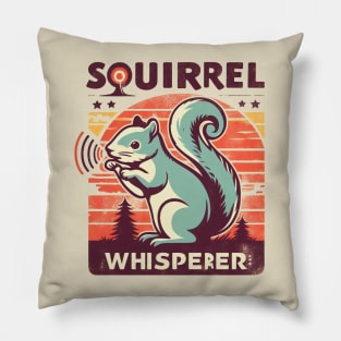 Squirrel Whisperer Pillow