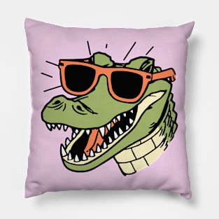 croco funky Pillow