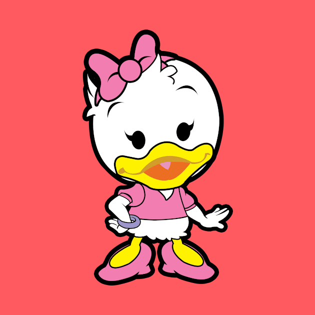 Daisy Duck Chibi by nataliawinyoto