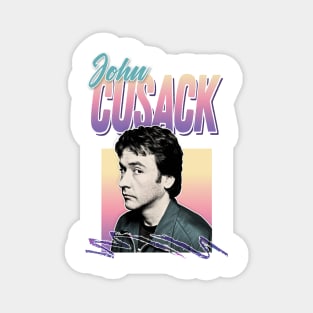 John Cusack - 90s Styled Retro Nostalgia Graphic Design Magnet