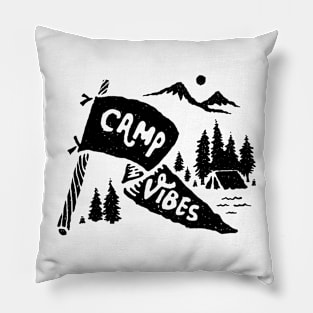 Camp Vibes (for Light Color) Pillow