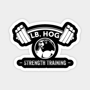 lb. hogg: Strength Training Magnet