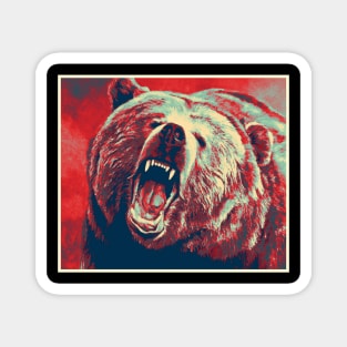 Bear Roar Pop 2 Magnet