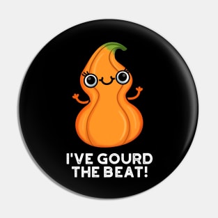 I've Gourd The Beat Cute Veggie Pun Pin