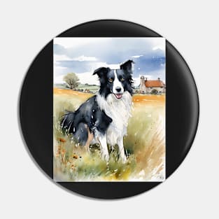 Border Collie Pin