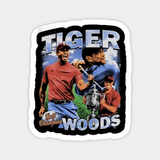 Tiger Woods Retro Champion Magnet