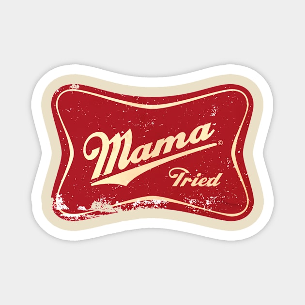 Mama Vintages Magnet by IJUL GONDRONGS