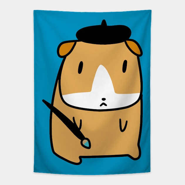 Artist Guinea Pig Tapestry by saradaboru