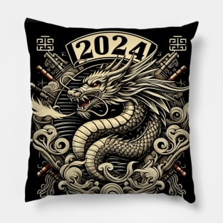Year of the Dragon 2024 Pillow