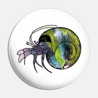 Hermit Crab Pin