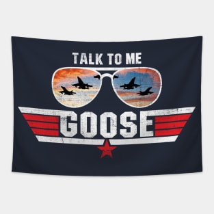 Talk To Me Goose Tapestry