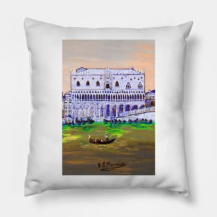 The Doge's Palace Pillow