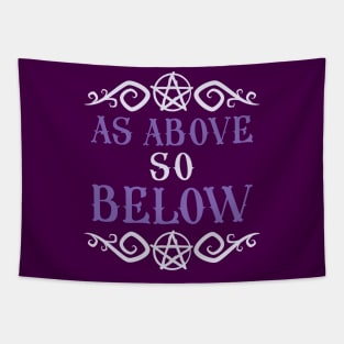 As Above So Below Hermetic Hermeticism Design Tapestry