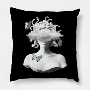 Medusa with butterflies design Pillow