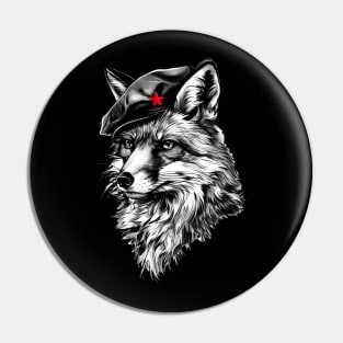 Comrade Fox - Hunt Saboteur Pin