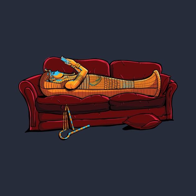 Couch Mummy by Malayjain