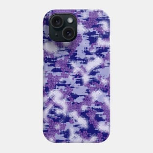 Dark Purple Different Camouflage Phone Case