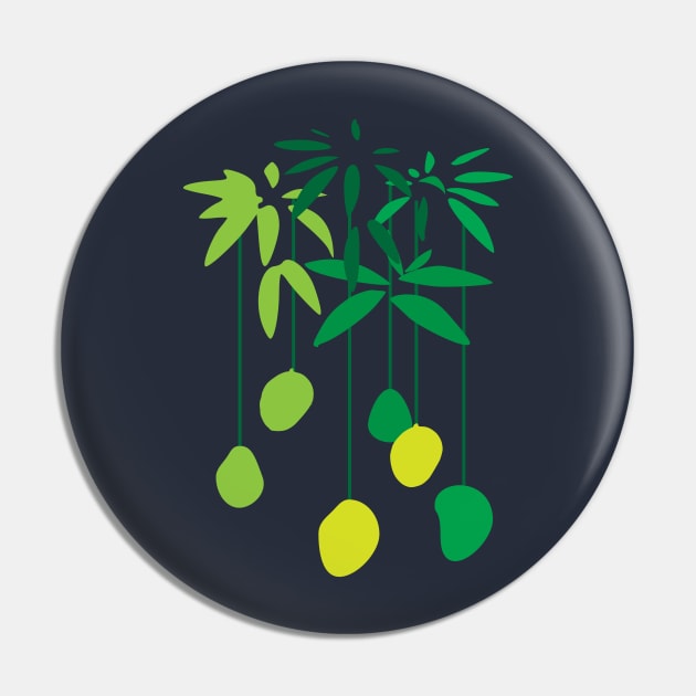 Tropical Mango Fruit Tree Branches Pin by oknoki