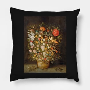 Still Life with Flowers - Rijksmuseum, Netherlands Pillow