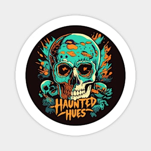 "Haunted Hues" design Magnet