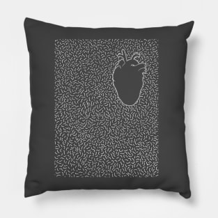 Empty heart Pillow