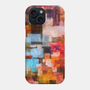 Colorful abstract painting Phone Case