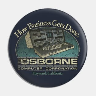 Osborne Computer Corporation 1980 Pin