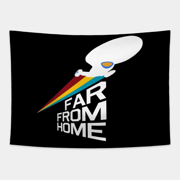Voyager Far From Home Tapestry by PopCultureShirts