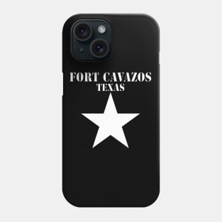 Fort Cavazos Texas with White Star X 300 Phone Case