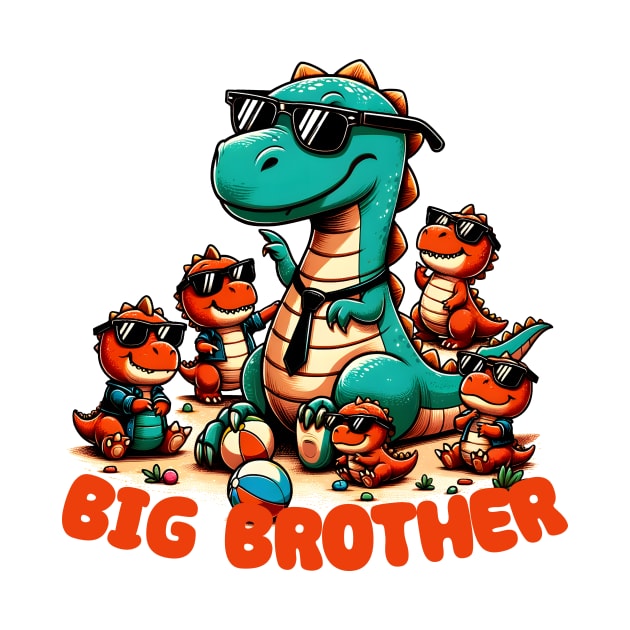 Big Brother Dinosaur by Muslimory