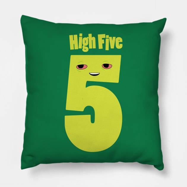 High Five Pillow by artguy