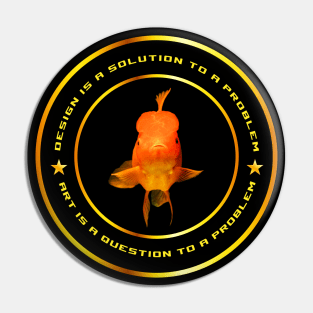 Smart Goldfish Pin