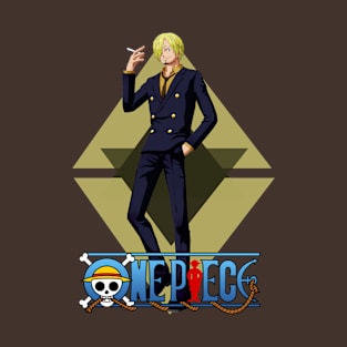 Yellow illustraded Sanji T-Shirt