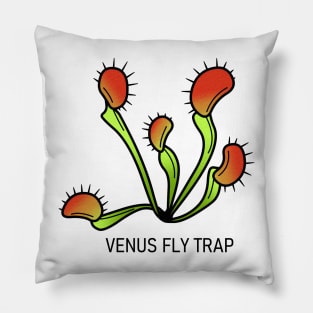 Venus Fly Trap t shirt for women and men carnivorous plants gift Pillow